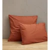 Housses De Couette, Parures<Sylvie Thiriez Taie d'oreiller Percale Orange argile,