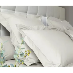 Housses De Couette, Parures<Anne de Solène Taie d'oreiller Percale Vexin Blanc Doux,