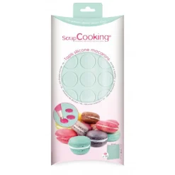Les Macarons<ScrapCooking Tapis à macarons silicone,