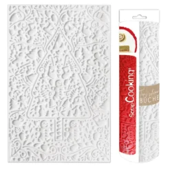 Moules À Pâtisserie|Toiles Patissières<ScrapCooking Tapis 3D silicone Bûche Noël,