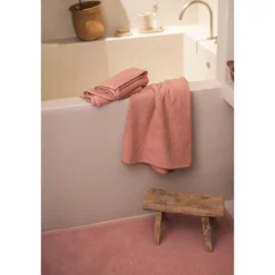 Tapis De Salle De Bain<VIVARAISE Tapis de bain Etia Azalée,