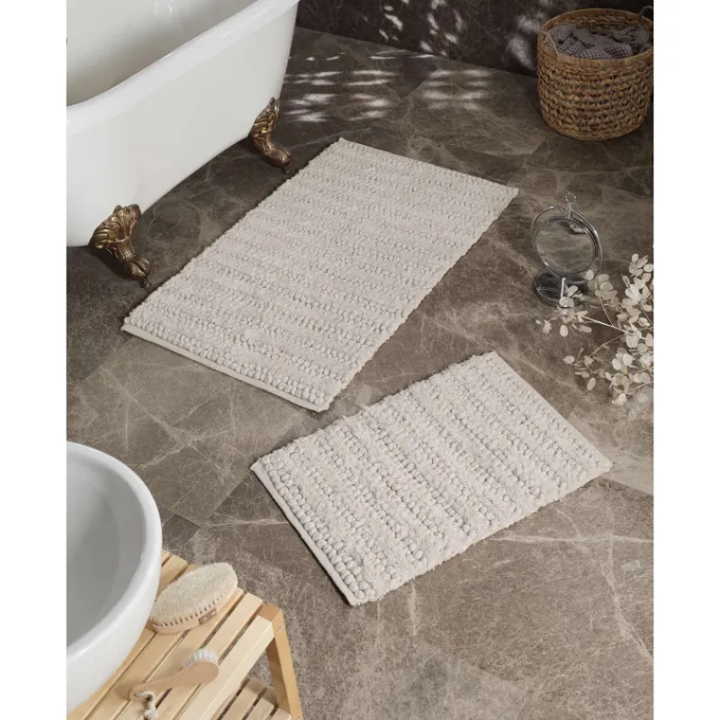 Tapis De Salle De Bain<SENSEI Tapis de bain Koalack 60x100 cm,