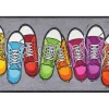 Tapis<Salonloewe Efia Tapis 50x75cm Bunte Turnschuhe,