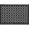 Tapis<Salonloewe Efia Tapis 50x75cm Tabuk black&white,