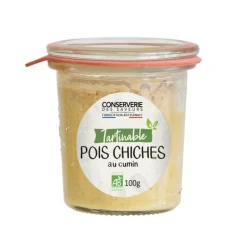 Tartinables<Conserverie des Saveurs Tartinable de pois chiches au cumin Bio,