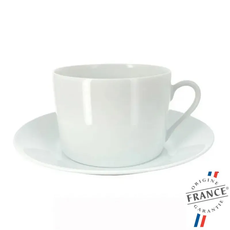 Bols, Mugs Et Tasses<Bruno Evrard Tasse déjeuner 30 cl et sous-tasse Maintenon,