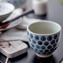 Bols, Mugs Et Tasses<Bloomingville Tasse en Grès Tinni Bleu,