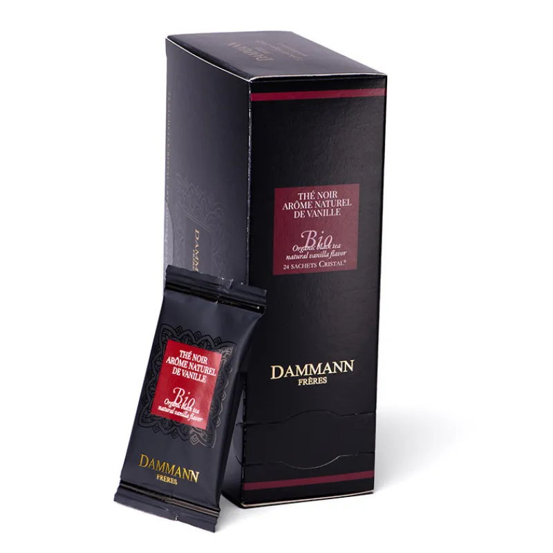 Les Thés Et Tisanes<DAMMANN FRERES Thé noir bio arôme naturel de vanille en sachets, Dammann Frères