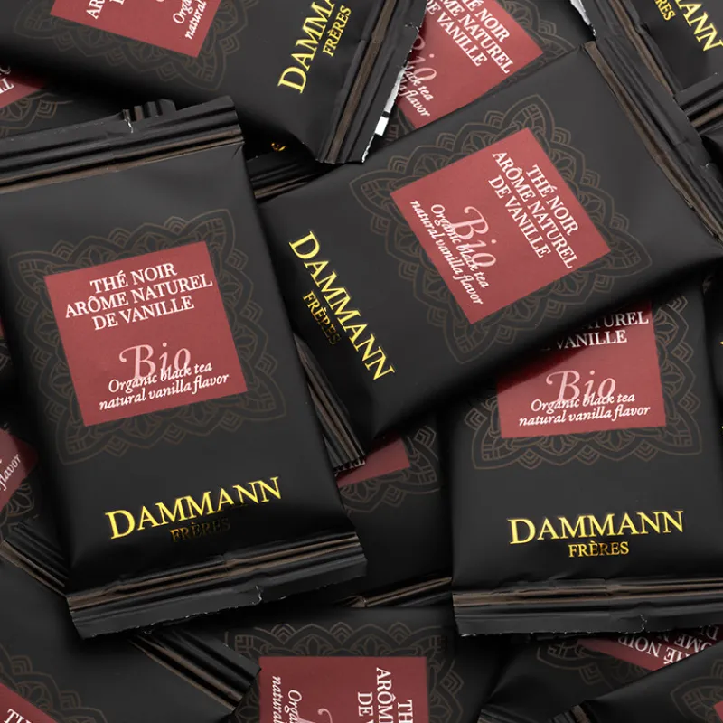Les Thés Et Tisanes<DAMMANN FRERES Thé noir bio arôme naturel de vanille en sachets, Dammann Frères