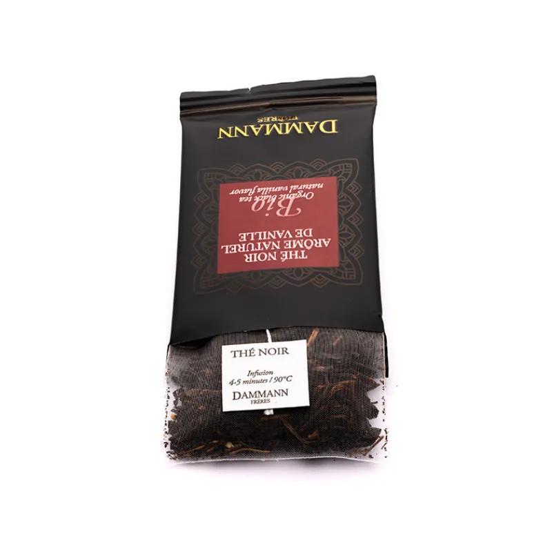 Les Thés Et Tisanes<DAMMANN FRERES Thé noir bio arôme naturel de vanille en sachets, Dammann Frères