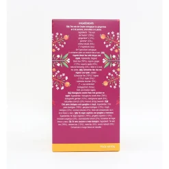 Les Thés Et Tisanes<English Tea Shop Thé Noir Bio Gingembre et Pêche 20 sachets,