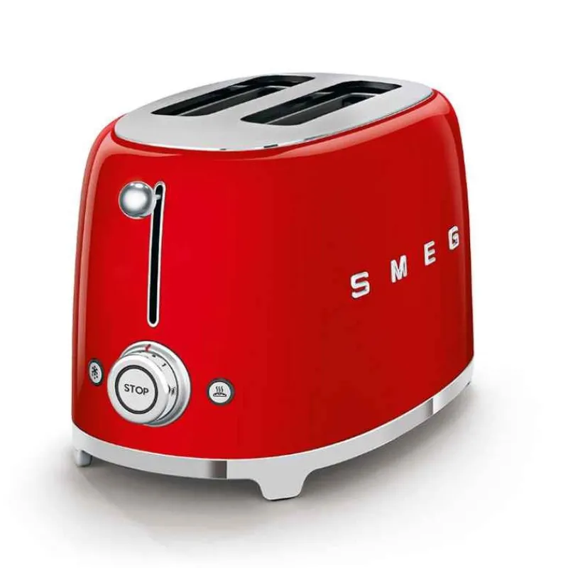 Grille-Pain Et Toasters<SMEG Toaster 2 tranches Années 50 Rouge,