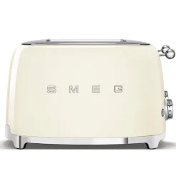 Grille-Pain Et Toasters<SMEG Toaster 4 tranches Années 50 Crème,