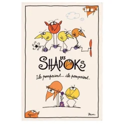 Torchons<Winkler Torchon " Les Shadoks pompaient ",