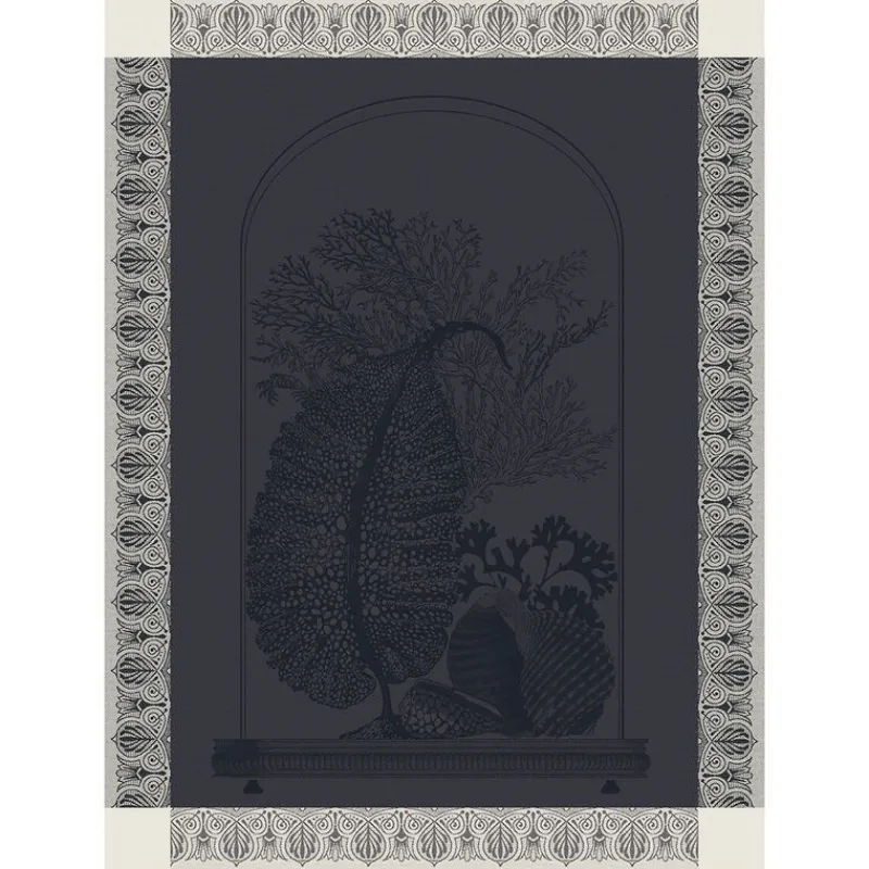 Torchons<LE JACQUARD Français Torchon Curiosités Minérales Charbon,