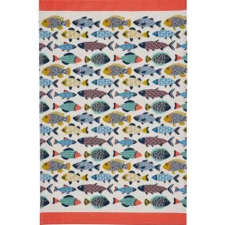 Torchons<Ulster Weavers Torchon en coton Aquarium,