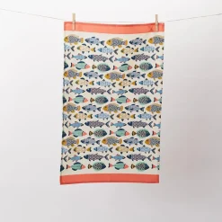 Torchons<Ulster Weavers Torchon en coton Aquarium,