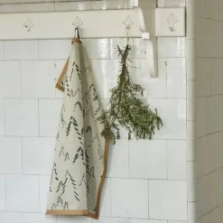 Torchons<Sylvie Thiriez Torchon jacquard Spitzberg Vert Sapin,