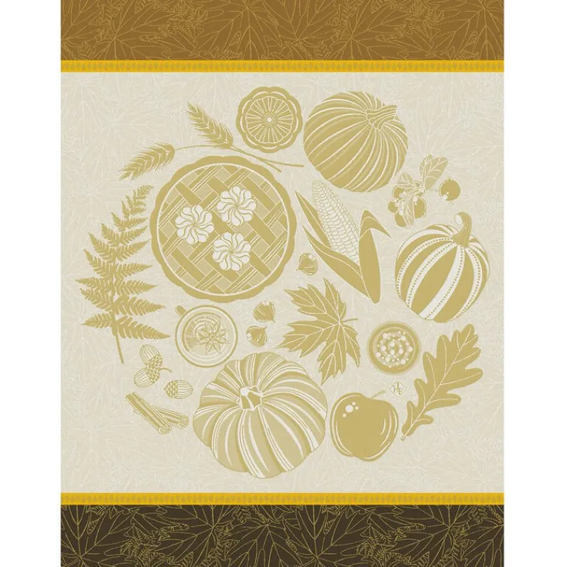 Torchons<LE JACQUARD Français Torchon Thanksgiving,