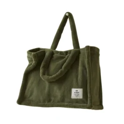 Les Accessoires<Sylvie Thiriez Tote bag polaire Kaki,