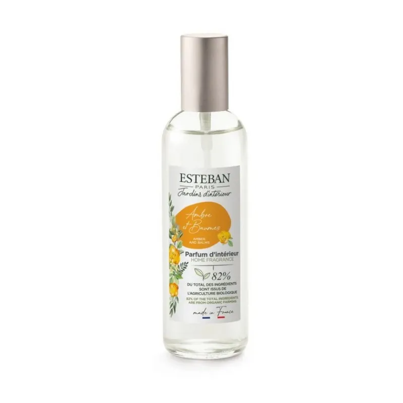 Diffuseurs De Parfum D'Intérieur<ESTEBAN Vaporisateur 100 ml Ambre et Baume,