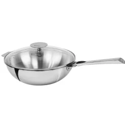 Woks<CRISTEL Wok amovible inox 30 cm Casteline,
