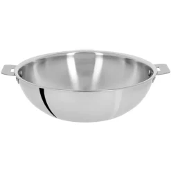 Woks<CRISTEL Wok 24cm amovible inox Casteline,