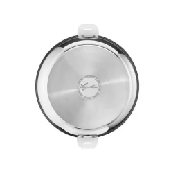 Woks|Sauteuses Inox<LAGOSTINA Wok inox avec couvercle Salvaspazio+,